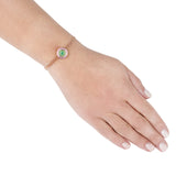 The Alice Emerald and Pink Sapphire Sphère in 18K Rose Gold