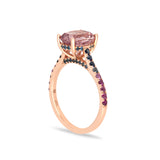 The Chroma Pink Tourmaline Cocktail Ring