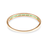 The Emerald Union Bracelet in Rose Gold
