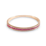 The Union Bracelet Ruby Diamonds in 18K Rose Gold