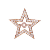 The Star Halo Diamond in 18K Rose Gold