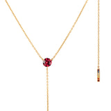 The Anima Spinel Necklace in Yellow Gold