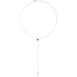 The Anima Spinel Necklace in 18K Yellow Gold
